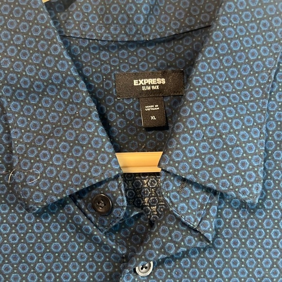 [Express] Men’s 1MX Slim Dress Shirt - Picture 2 of 6